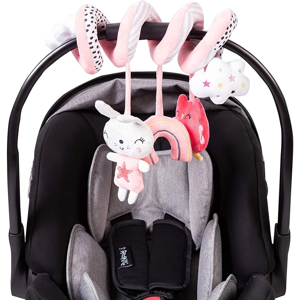 Red Kite Baby Spiraloo Twisty Activity Toy- Rose & Ivy - image 2