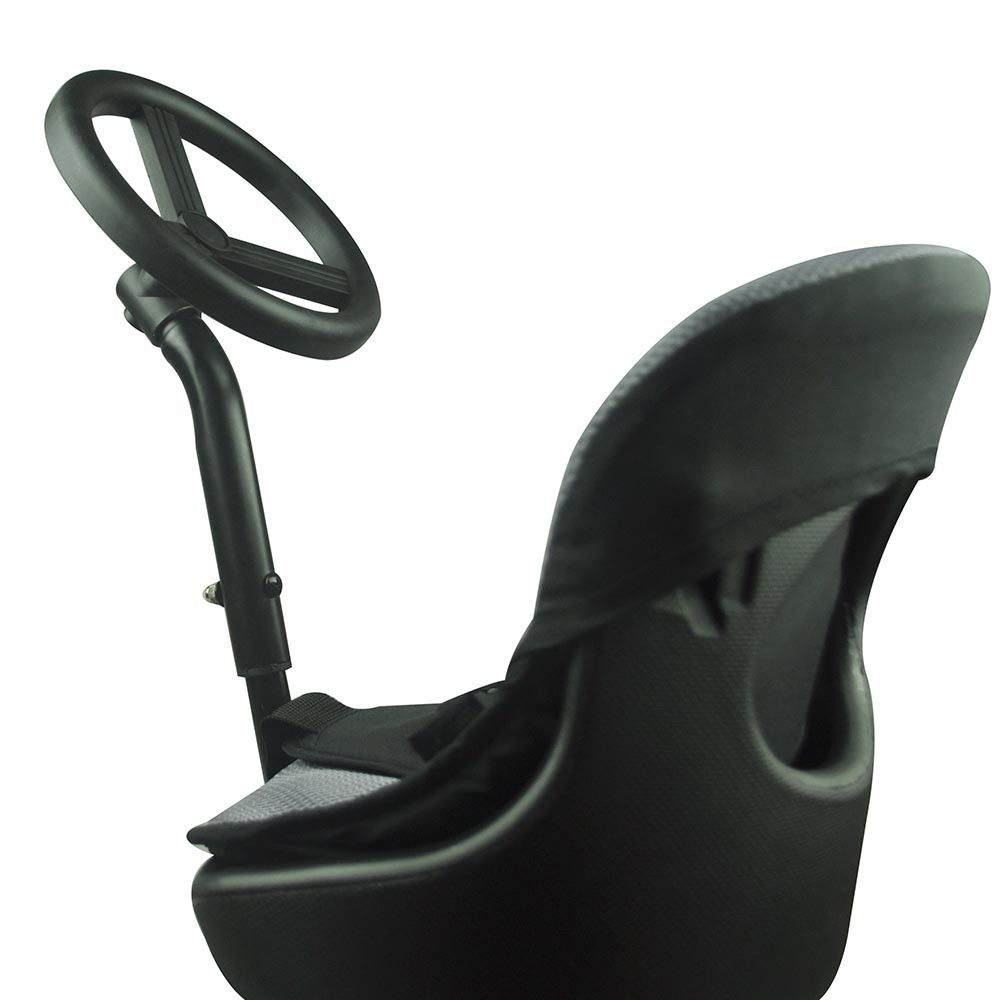 Roma 4 Rider Toddler Seat and Ride On Board - Black - image 4