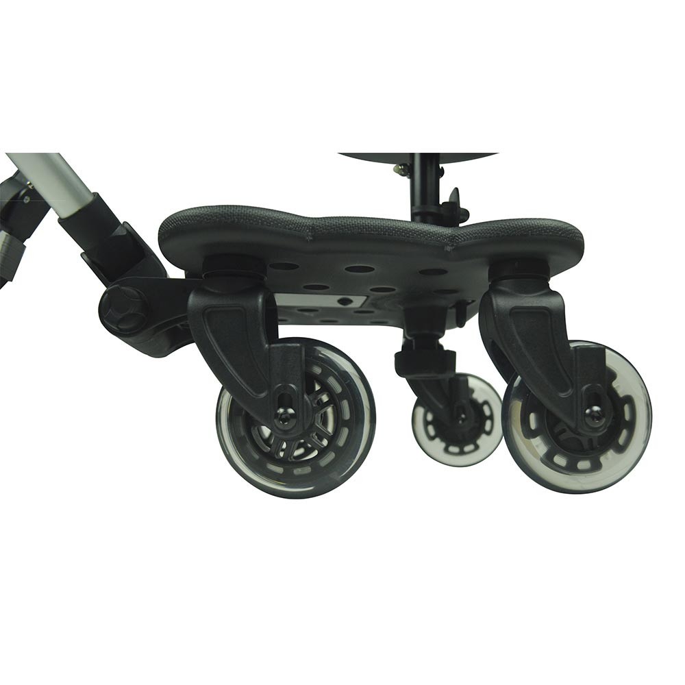 Roma 4 Rider Toddler Seat and Ride On Board - Black - image 5