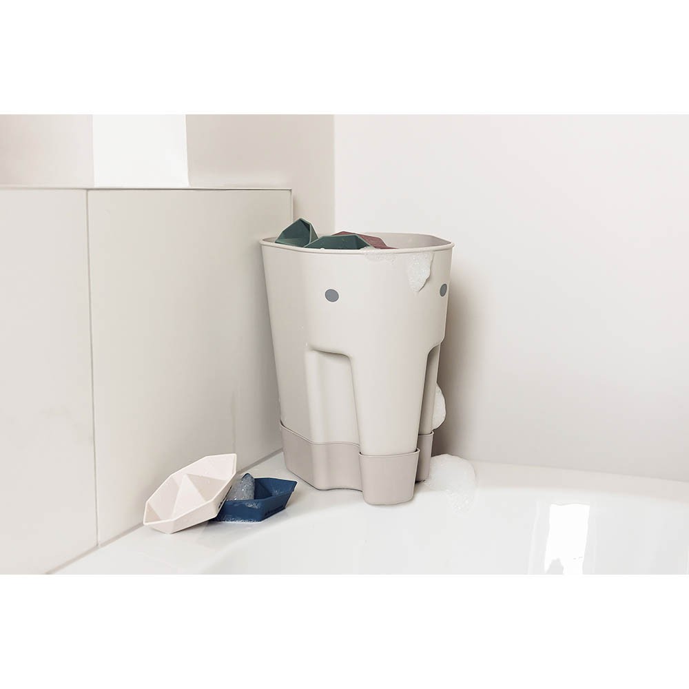 Shnuggle Ellie Bath Toy Drying Caddy- Taupe - image 2