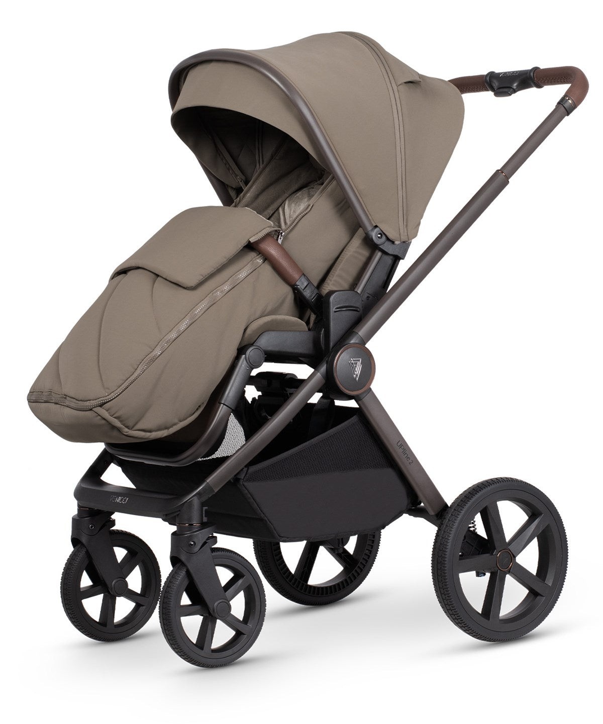 Venicci Upline 2 Stroller, Carrycot + Accessories- SE Powder - image 5