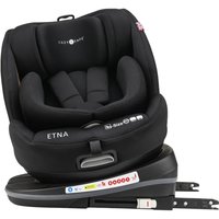 Black Cozy 'N Safe Etna I-Size child car seat with padded headrest and Isofix base.