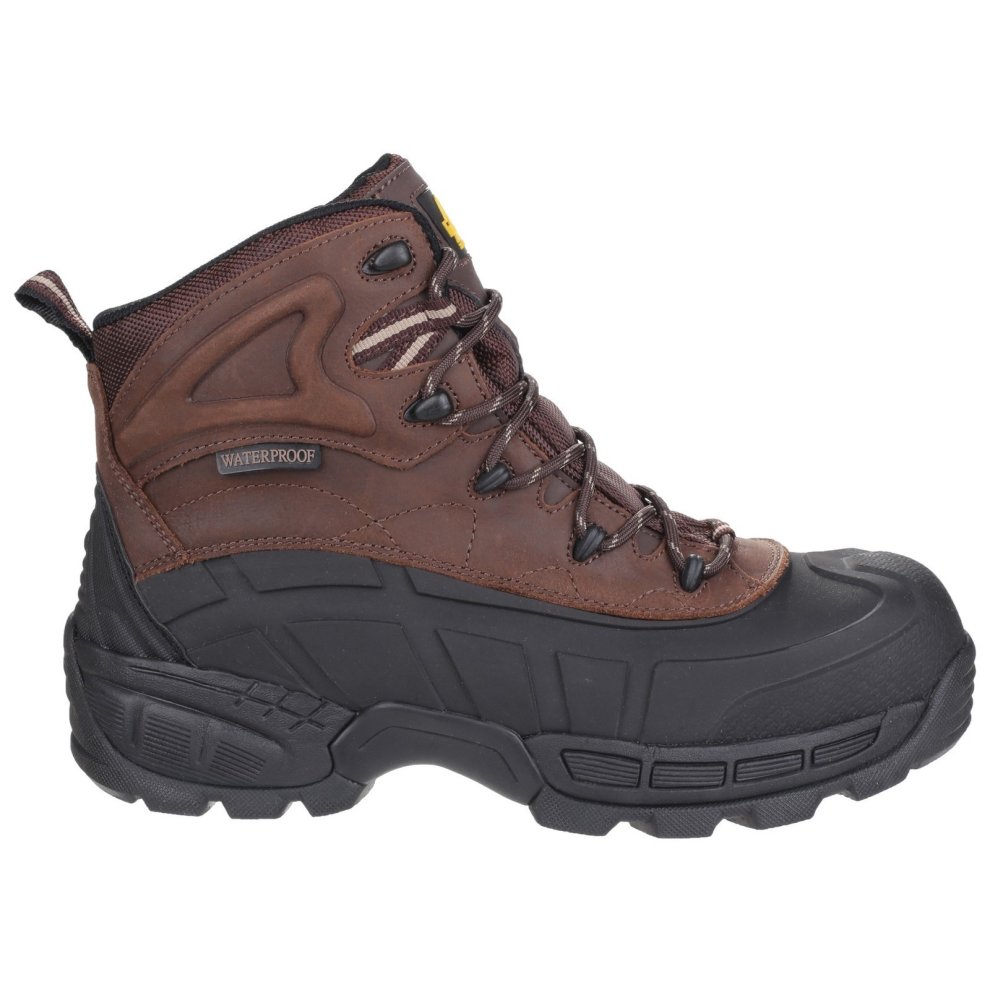 Amblers Safety FS430 Orca Hybrid Waterproof Non-Metal Safety Boot in Brown - image 3