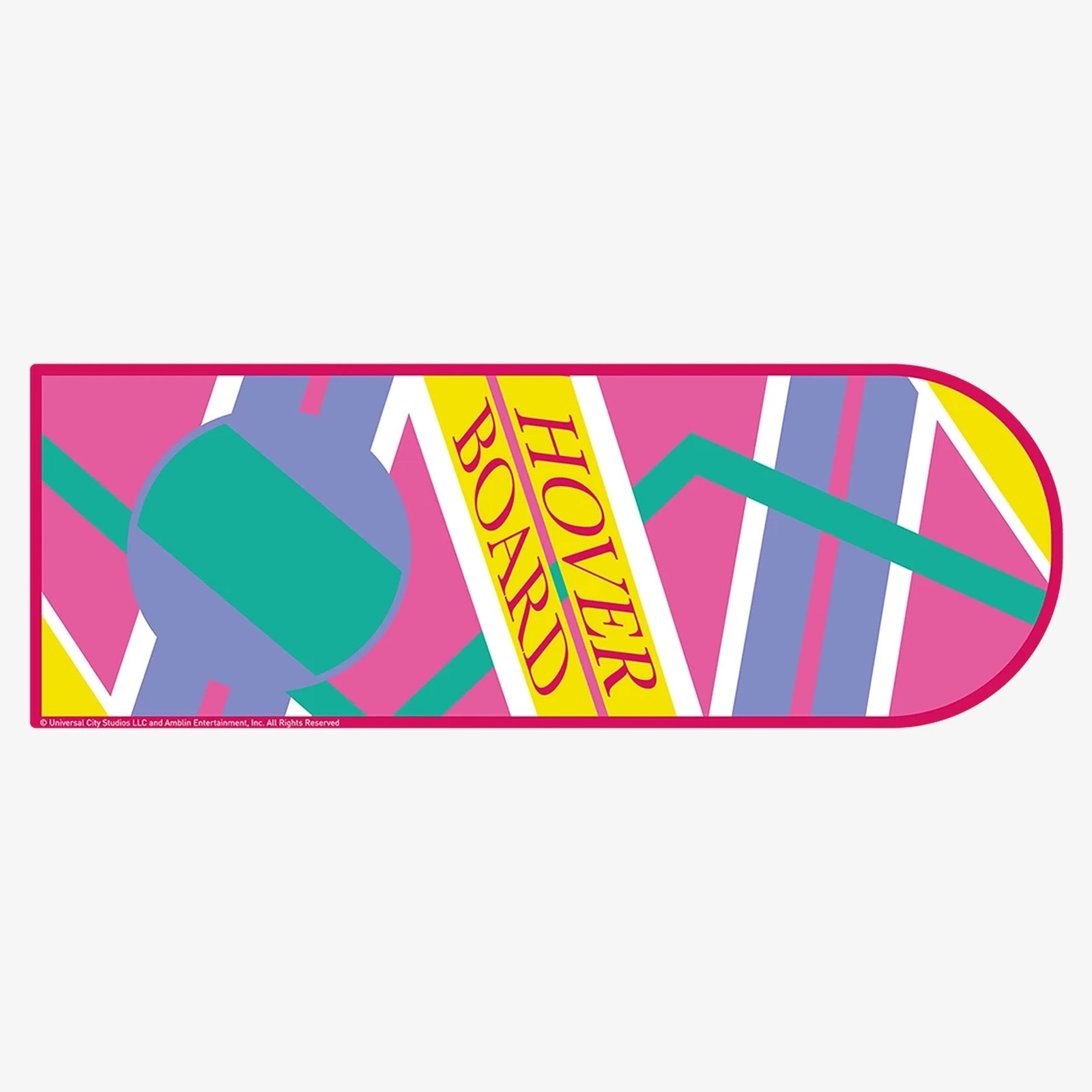 Back to the Future XL Hoverboard Desk Pad and Coaster Set - image 4