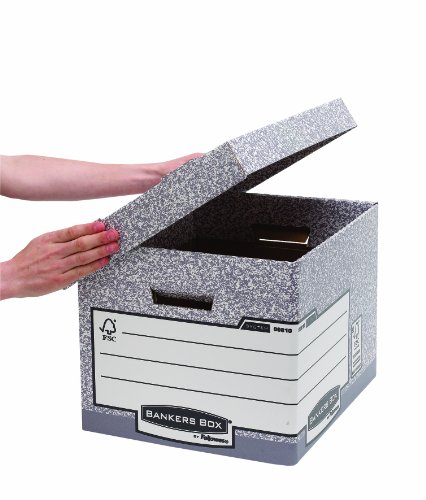 Bankers Box BANKERS BOX STOR BOX STD GREY PK10 - image 3