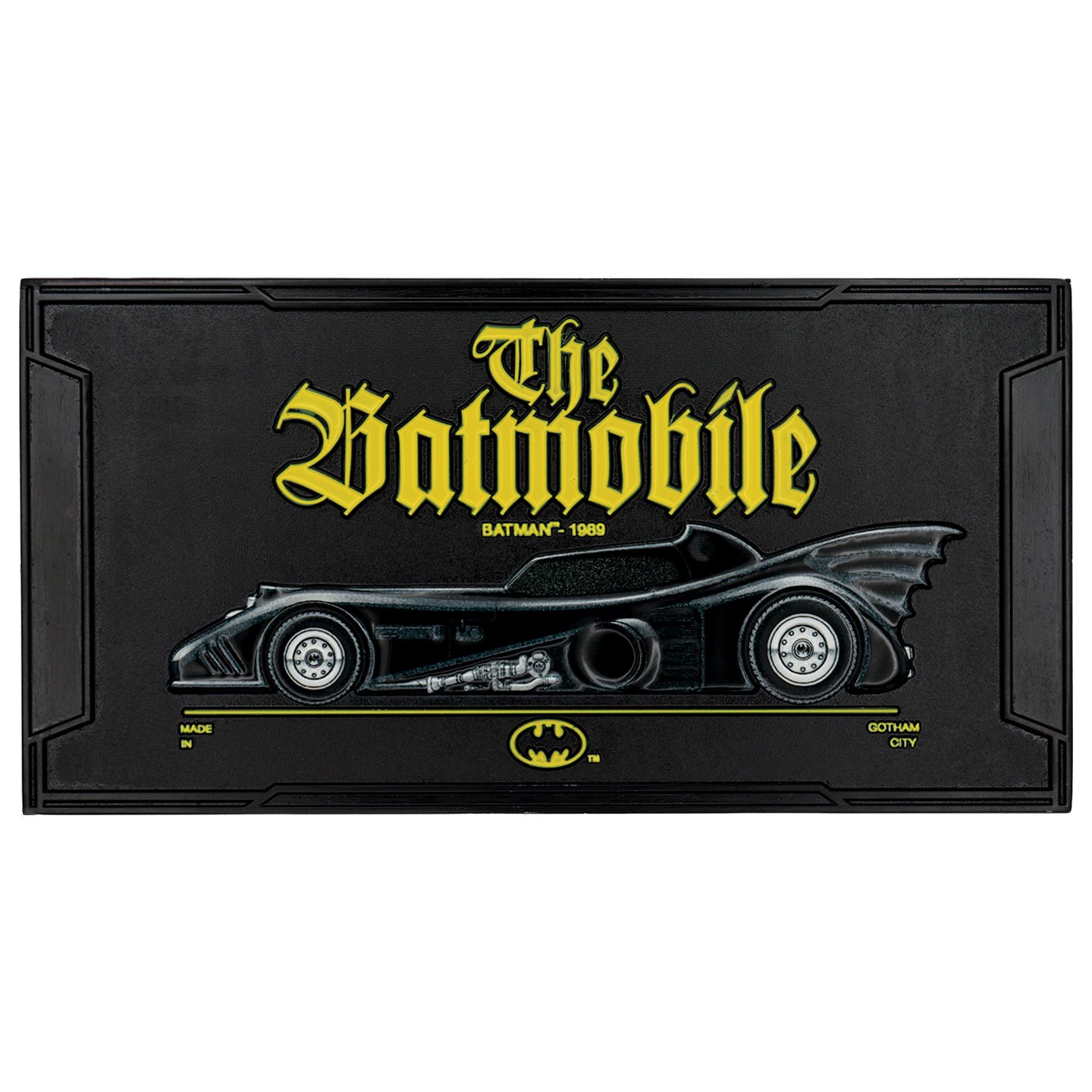 DC Comics DC Comics Batman Batmobile 1989 Limited Edition Metal Ingot