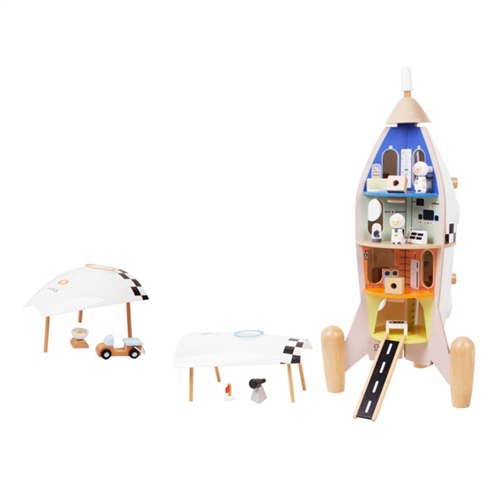 Classic World Wooden Rocket Ship Playset - image 3