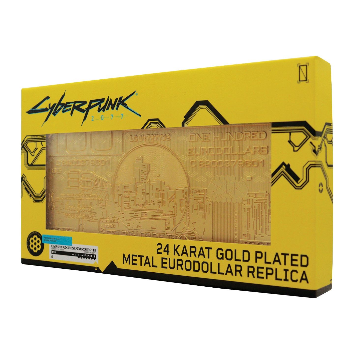 Cyberpunk 2077 24k Gold Plated Metal Eurodollar Replica - image 3