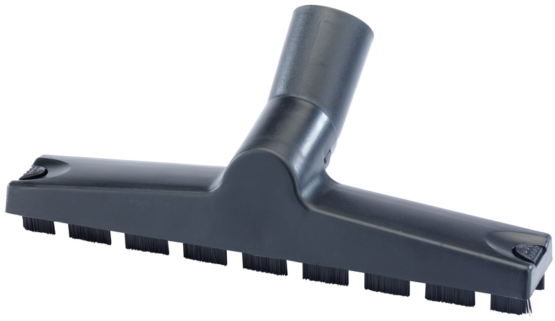 Black plastic floor attachment with a wide, flat base and soft bristles, designed for use with Draper model 53006 vacuum cleaners.