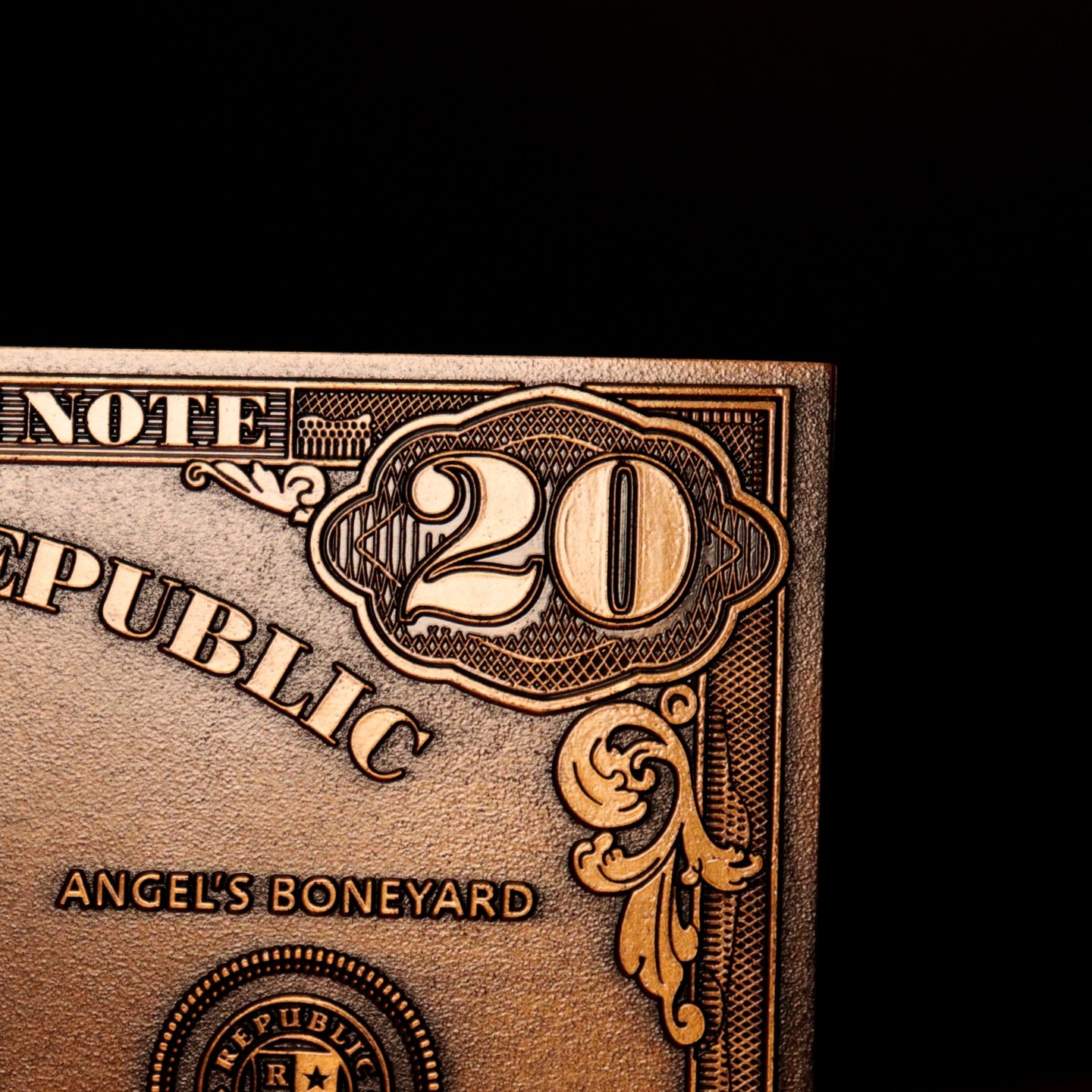 Fallout New Vegas Replica NCR $20 Bill - image 3