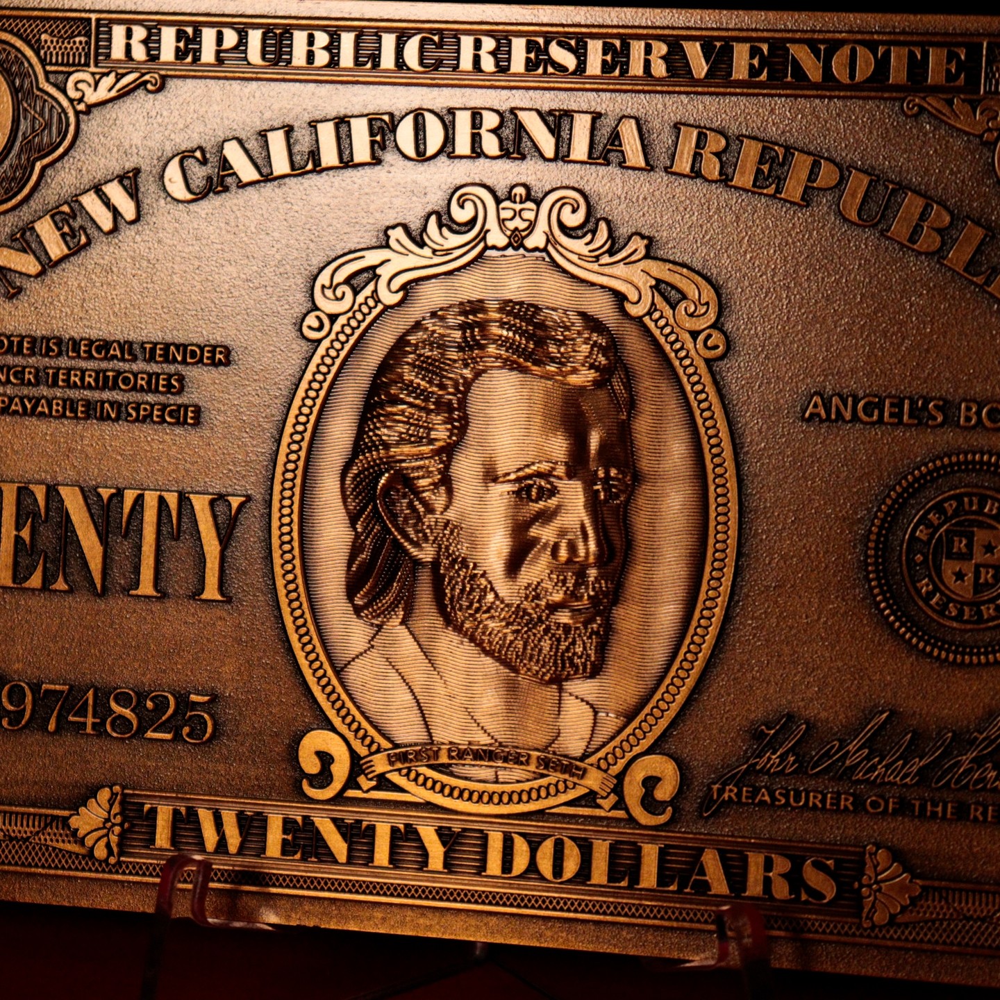 Fallout New Vegas Replica NCR $20 Bill - image 4