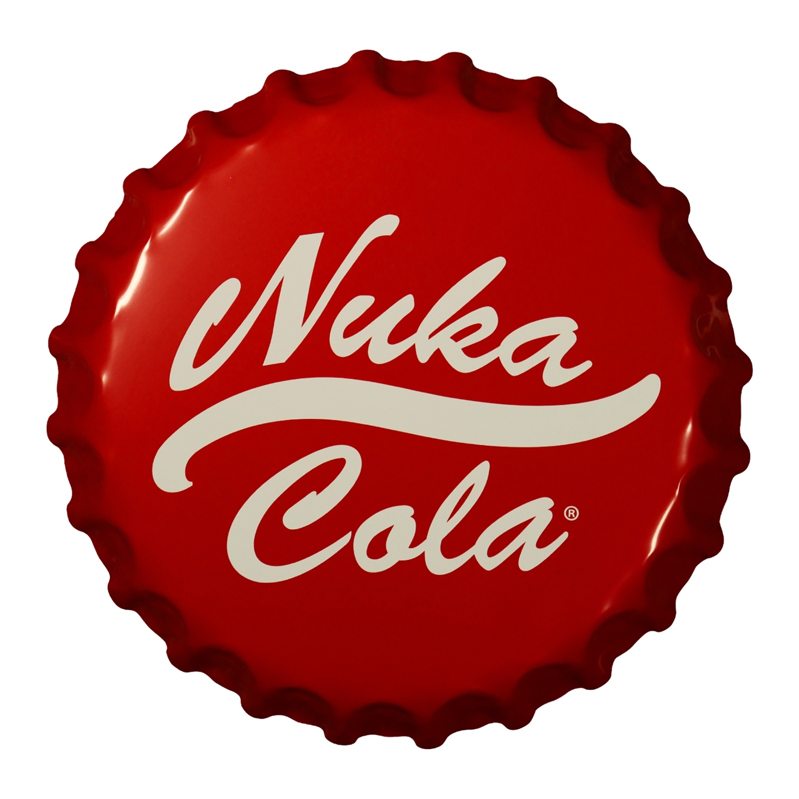 Fallout PopMarket - Fallout - Tin Sign - Nuka-Cola Bottle Cap - COLLECTIBLES - Multicolor