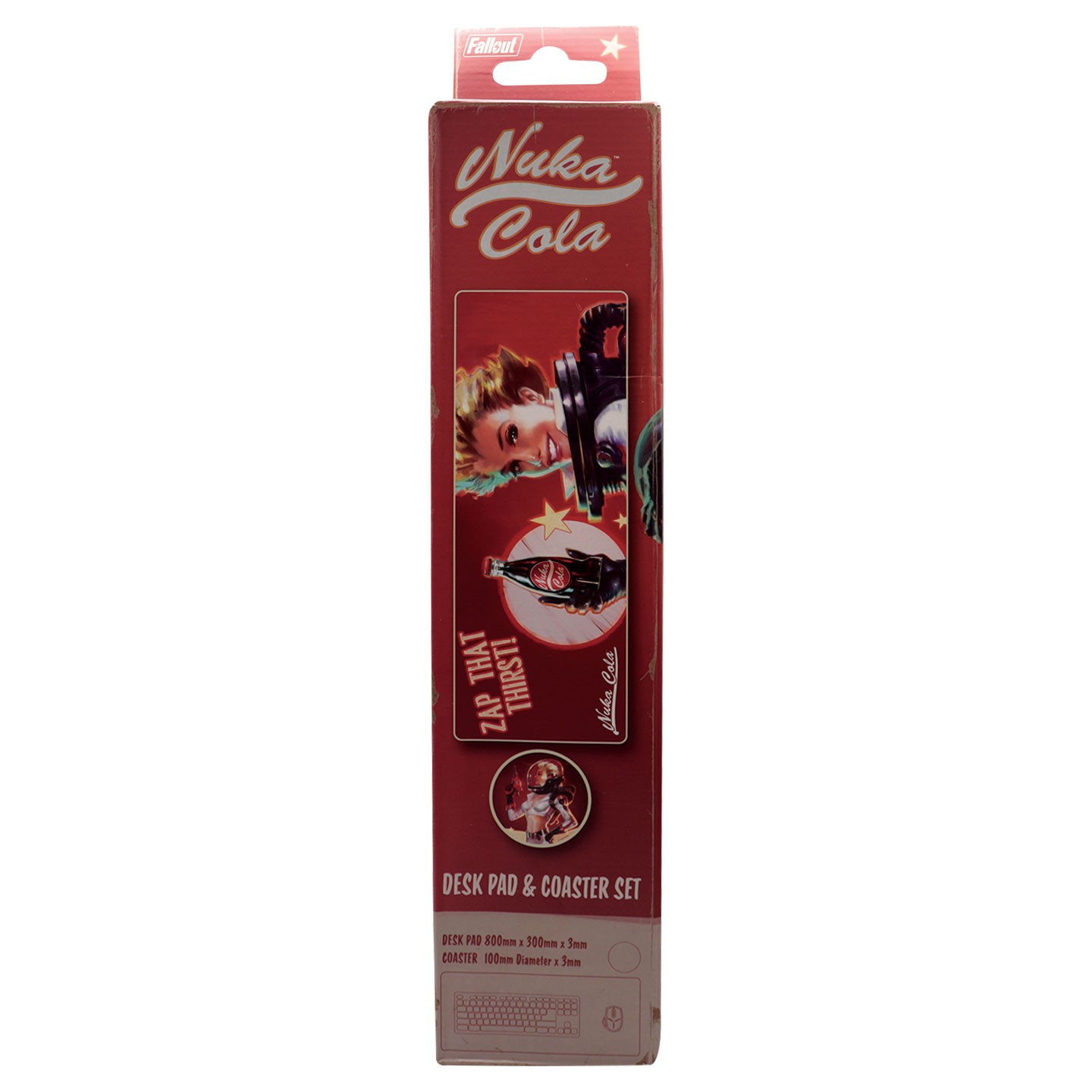 Fallout Nuka-Cola XL Desk Pad and Coaster Set - image 4