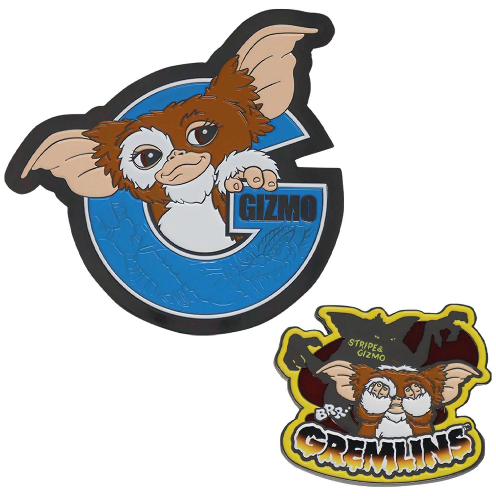 Dust Gremlins Mogwai Collection Medallion & Pin Set