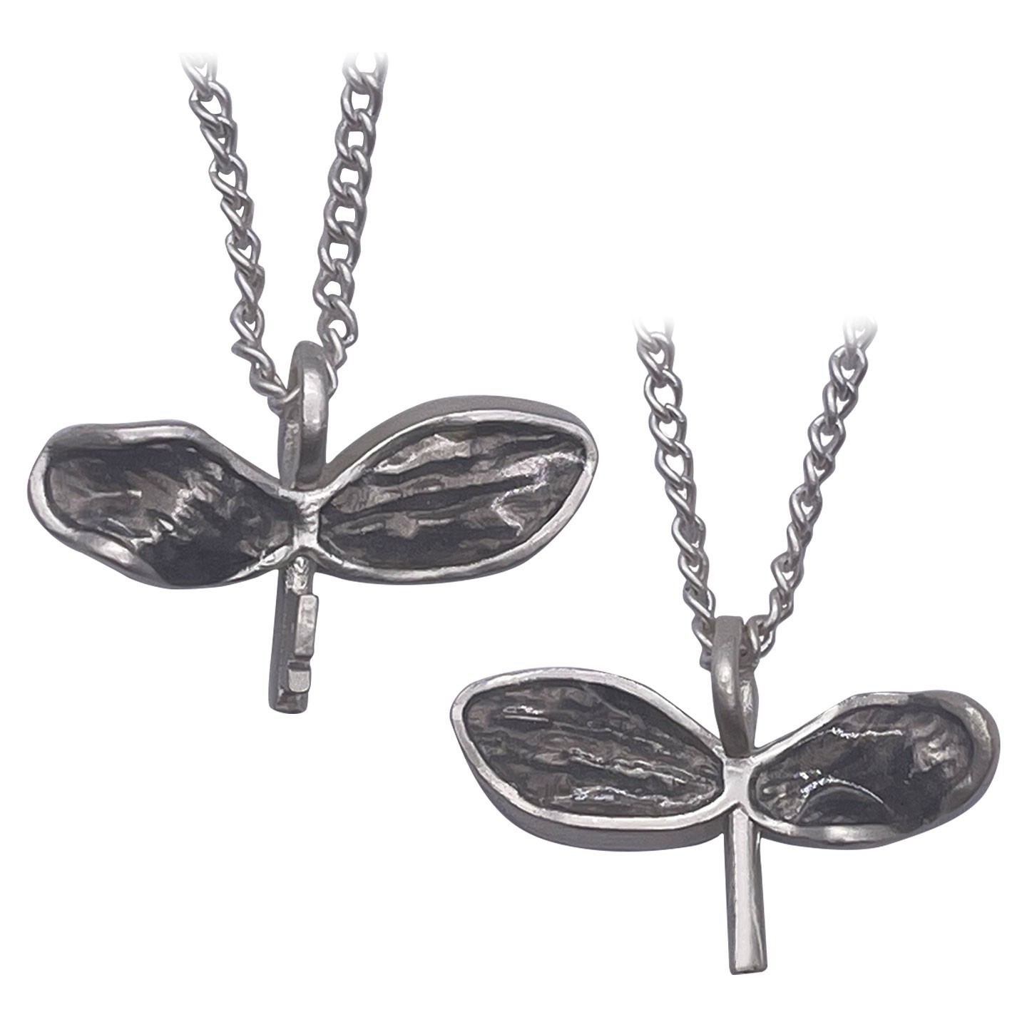 Harry Potter .999 Silver Plated Flying Key Necklace - image 2