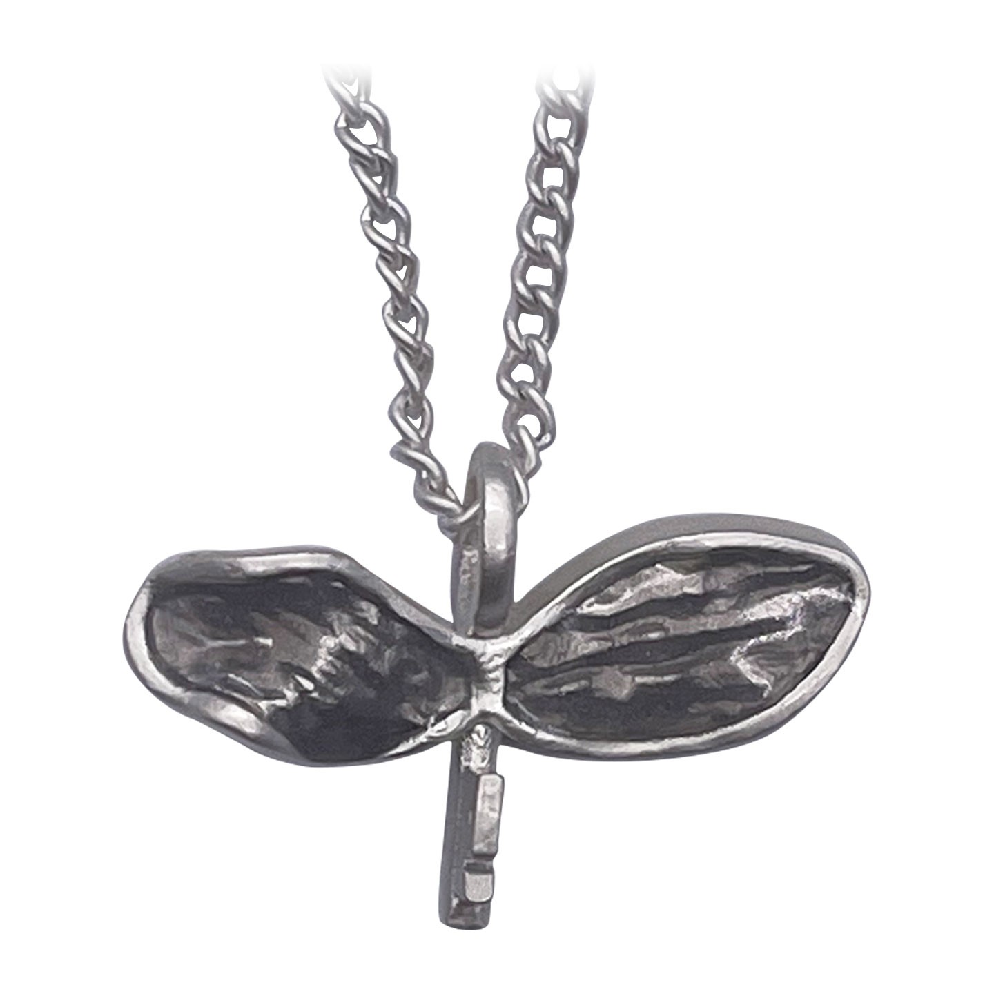 Harry Potter .999 Silver Plated Flying Key Necklace - image 3