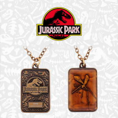 Jurassic World Toys Jurassic Park Limited Edition Unisex Amber Necklace
