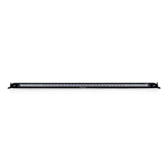 Lazer Lamps Linear 42 Elite LED Light Bar features a sleek black aluminum housing with a long, slim design and multiple bright LED lights for enhanced visibility.