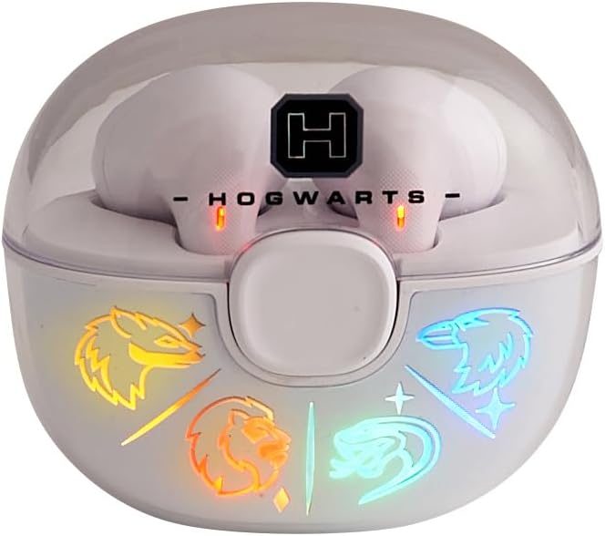 Lazerbuilt Harry Potter Hogwarts Light Up Bluetooth Earphones - image 3