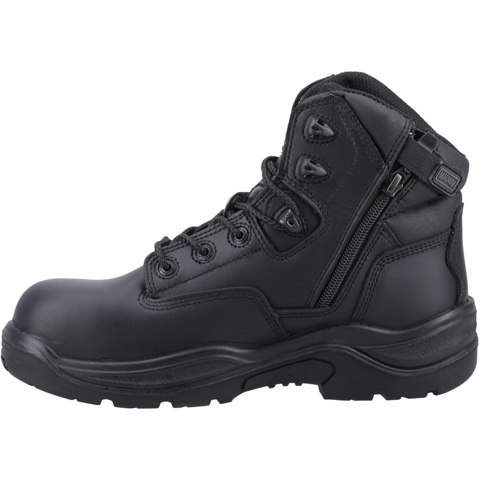 Magnum Responder Side-Zip Ct Cp Wp Uniform Safety Boot Size 4.5 38432-71628-04 - image 4