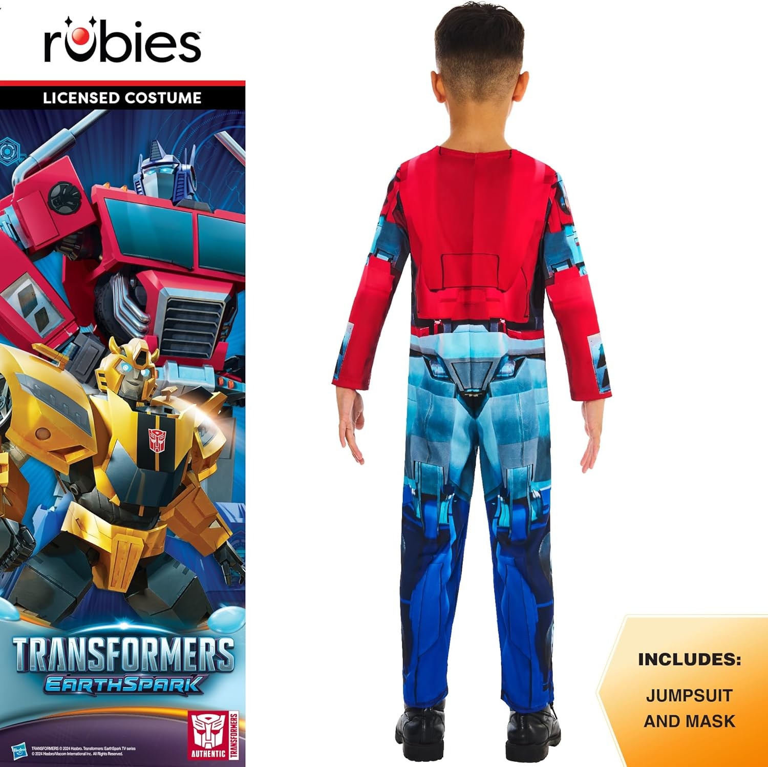 Rubies 5-6 Years Transformers Optimus Prime Dress Up Costume - image 5