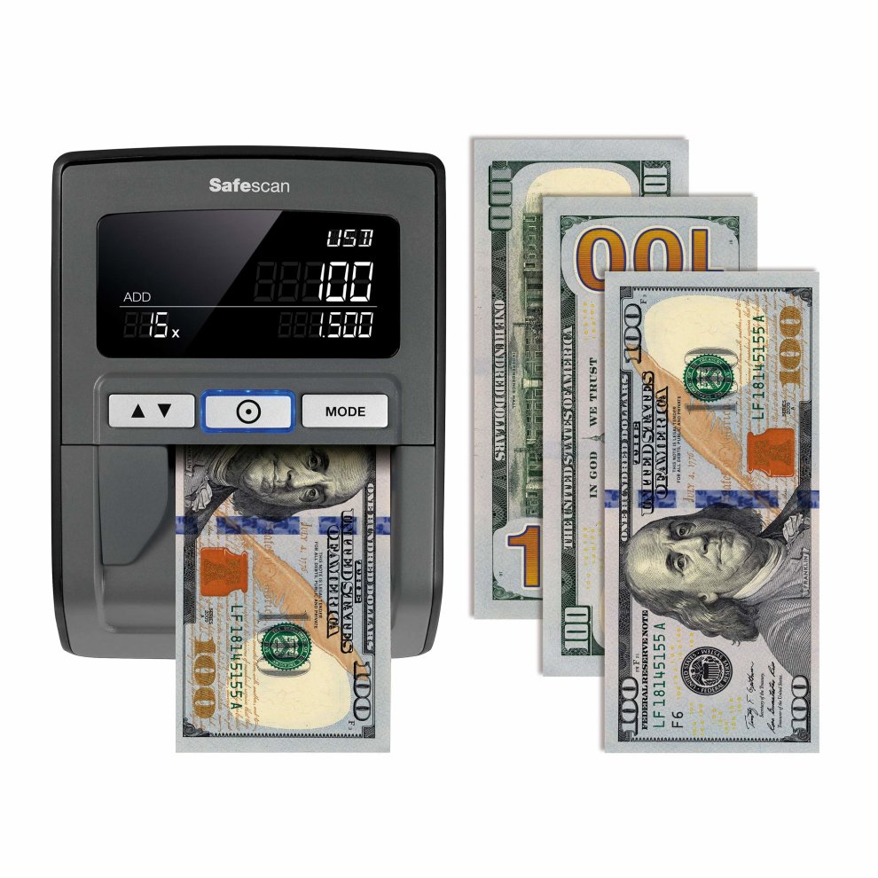 Safescan 185-S counterfeit bill detector Black - image 3