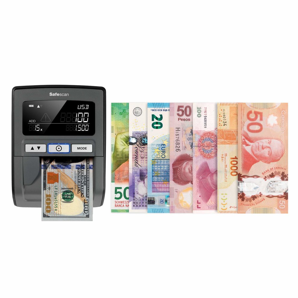 Safescan 185-S counterfeit bill detector Black - image 5