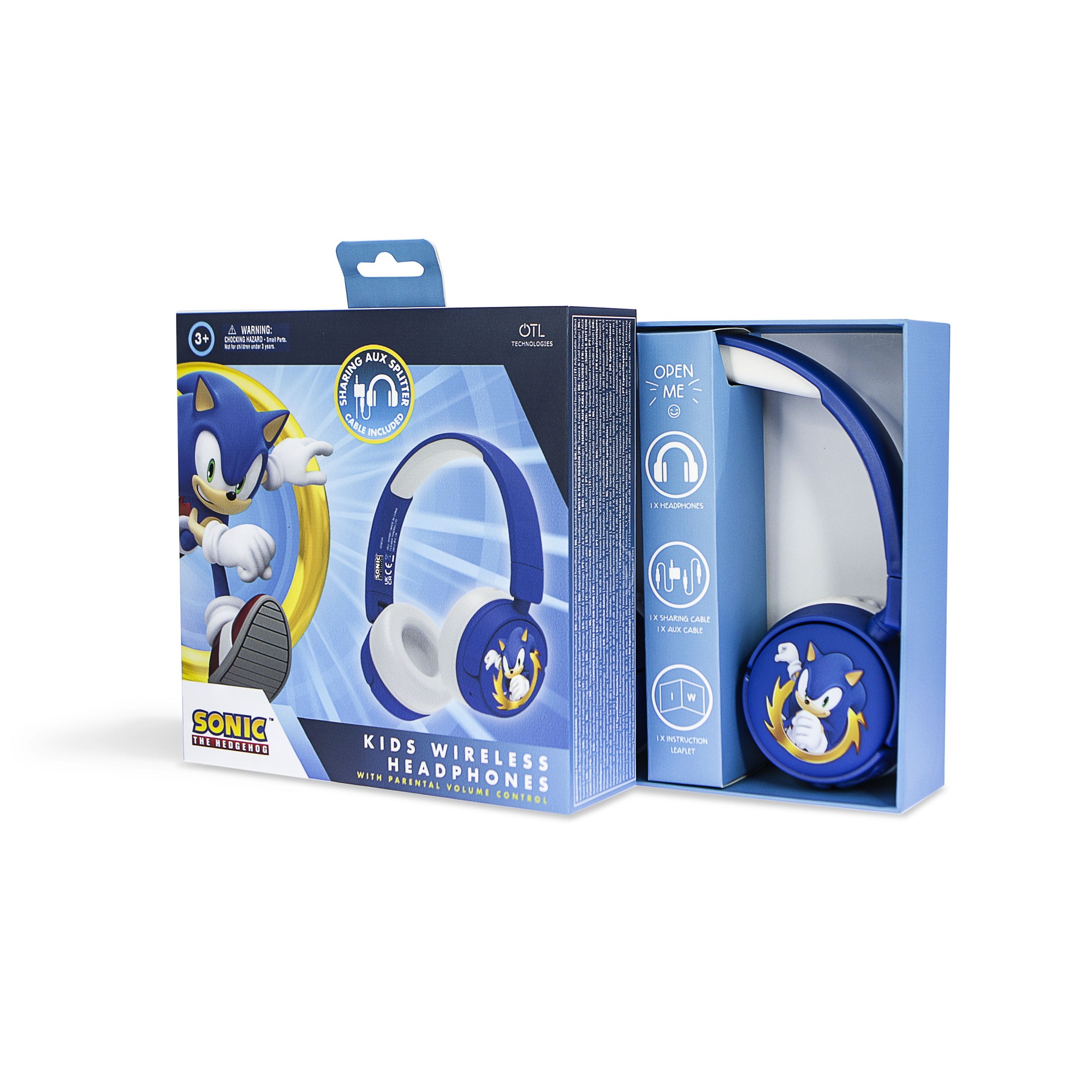 Sonic the Hedgehog Kids Wireless Headphones - image 3