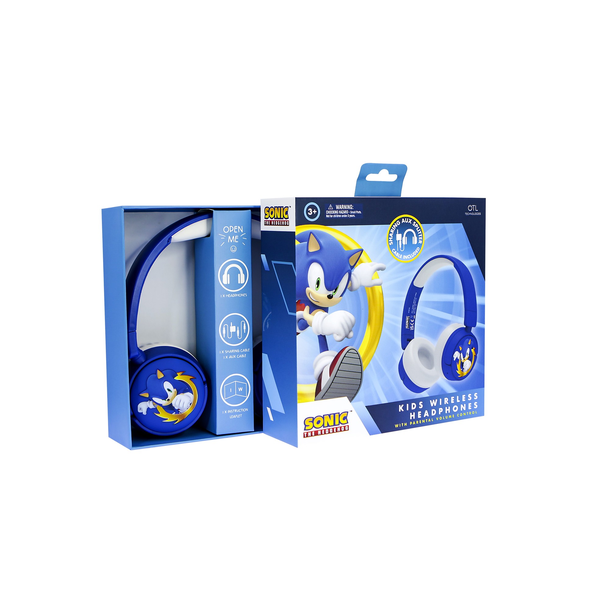 Sonic the Hedgehog Kids Wireless Headphones - image 4