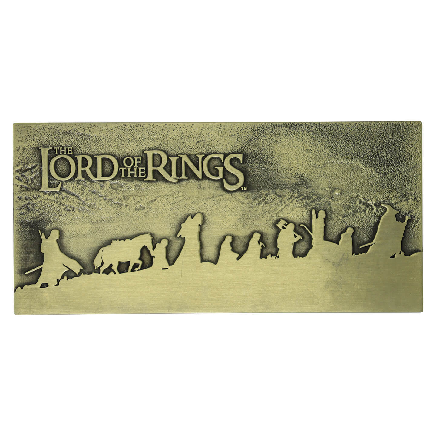 The Lord of the Rings The Lord of the Rings Limited Edition the Fellowship Plaque