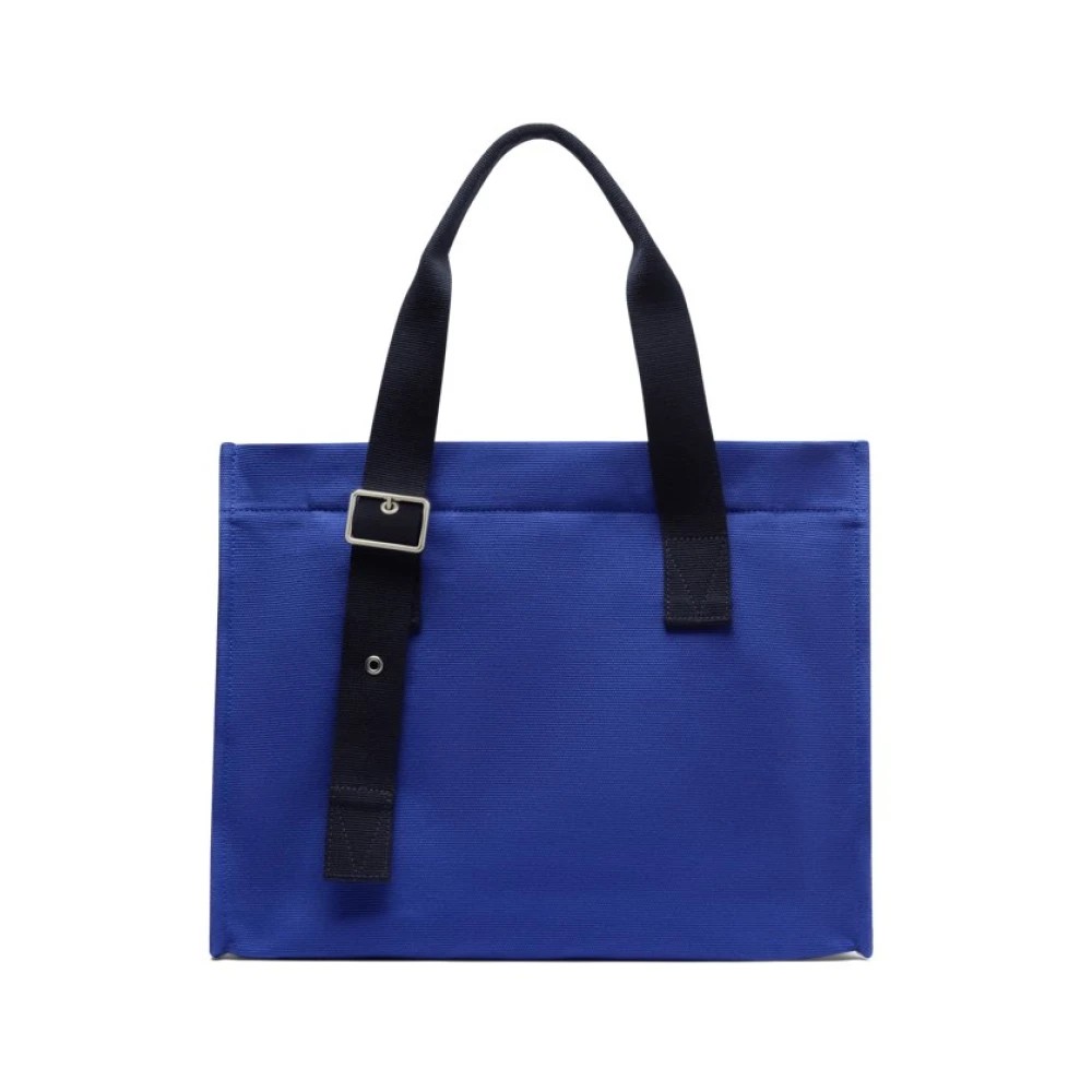 Vilebrequin Small Cotton Beach Bag Solid - Bagmu - Blue - Size OSFA - image 2