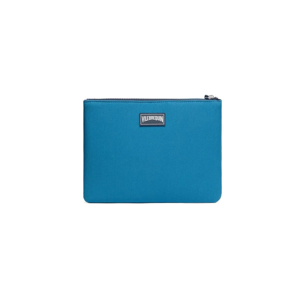 Vilebrequin Unisex Neoprene Pouch Solid - Pool - Blue - Size OSFA - image 2