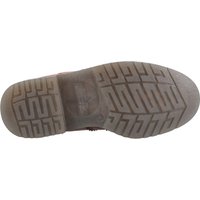 Brown Amblers Dalby brogue boot, size 7, with pull-on style and intricate sole pattern by Footsure Western Limited.