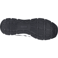 Black rubber sole of Amblers Safety Trainer with textured grip pattern and reinforced tread design.