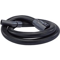 Black Draper 2M flexible hose with ribbed texture and two connectors for model 53006.