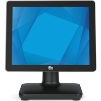 Elo Touch Solutions POS system with black frame, touchscreen display, and sturdy base, featuring i5-8500T processor.