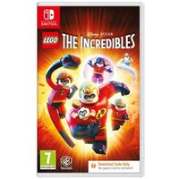 LEGO The Incredibles game for Nintendo Switch, featuring superhero family in action on fiery background, CIB edition.
