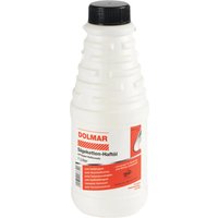 White Makita P-21244 4-Stroke Engine Oil bottle with black cap and red label detailing specifications.
