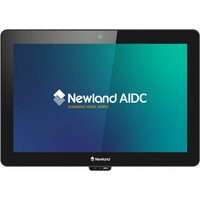 Black Newland NQuire 1000 Manta III kiosk with 10.1" screen, 1280x resolution, and Newland AIDC logo on display.