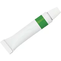 White tube of Razor Paste by H. Beligné & Fils with a green label and white cap.