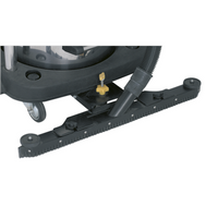 Black Sealey front mounting squeegee with rubber blade and attachment fittings for PC477, featuring a curved design.