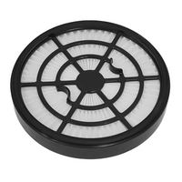Round black Sealey panel filter with white pleated center and radial support grid for PC300BL.