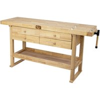 SIP 1460 Professional Hardwood 4 Drawer Workbench