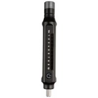 Black Topeak E-Torqbar torque wrench with digital display and silver tip, adjustable from 1-10Nm.