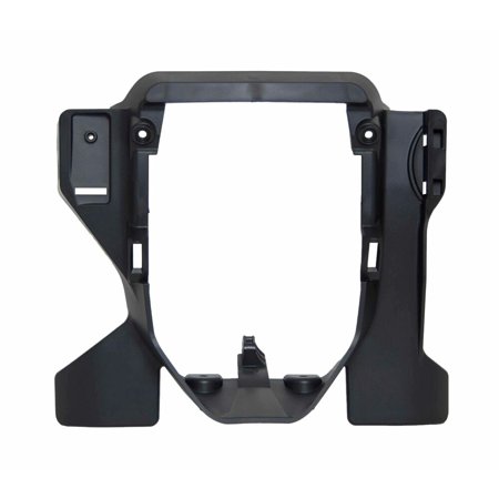 Black plastic bottom headlight surround designed for Husqvarna FE 250/350/450/501 & TE 250/300I models from 2020 to 2023, featuring cutouts for mounting and wiring.