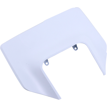 Off-white headlight surround for Husqvarna FE and TE models (2020-2023), featuring a sleek design with mounting holes for easy installation.
