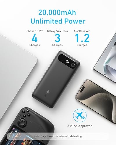 Anker Power Bank 20000 mAh Black - image 4