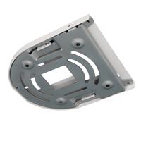 White BirdDog BD-P-CM-WHITE camera mounting accessory featuring a sturdy design with multiple mounting holes and a sleek, modern finish.