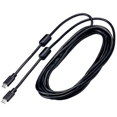 Black Canon 3225C001 camera cable, 4 meters long, featuring two connectors at each end, designed for reliable connectivity.