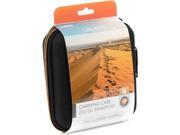 Black and orange Cokin P-Series 6 Filter Case (M) P3068, featuring a zippered closure, sturdy exterior, and a clear front panel showcasing the product's contents.
